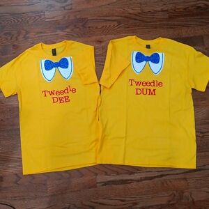 Tweedle Dee and Tweedle Dum Tshirts